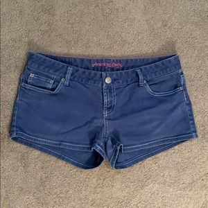 Blue American Eagle Shorts